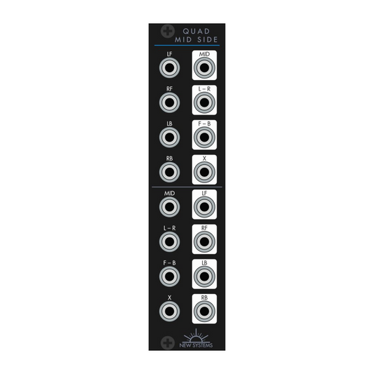 New Systems Instruments Quad Mid / Side Quadraphonic Processor